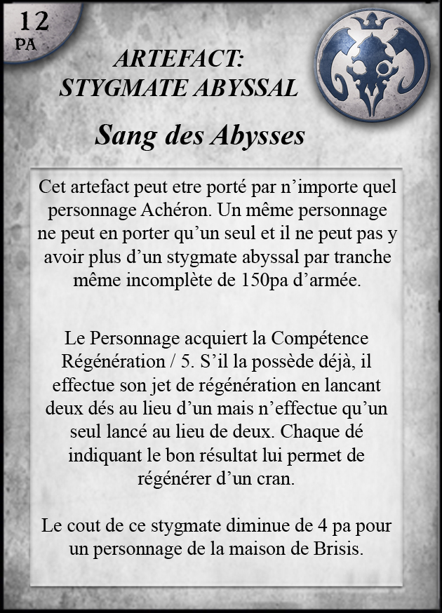 Sang des Abysses